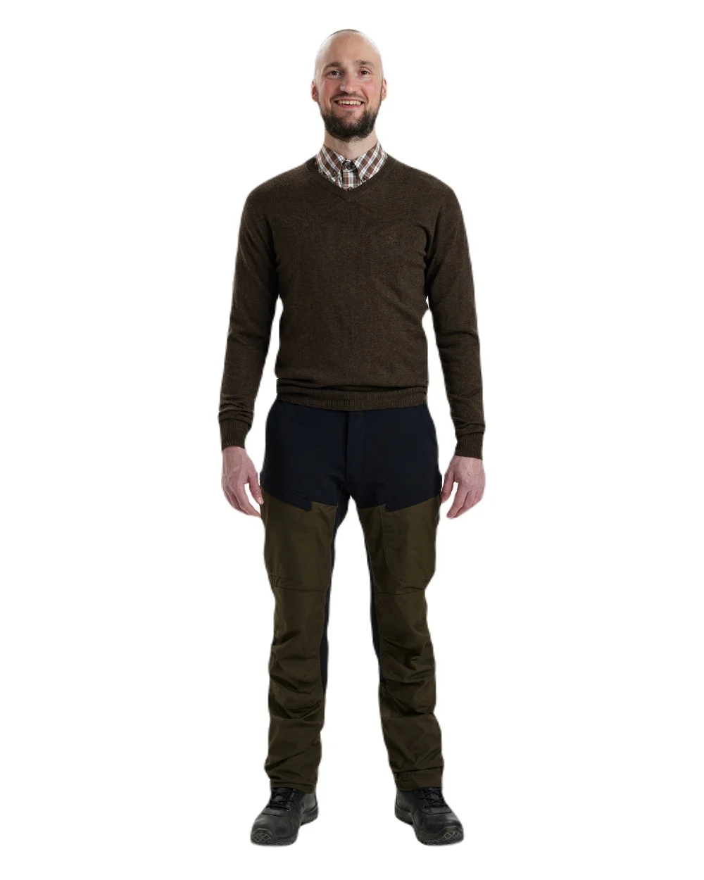 Deerhunter Kingston Knit V-Neck Jumper - Image 10