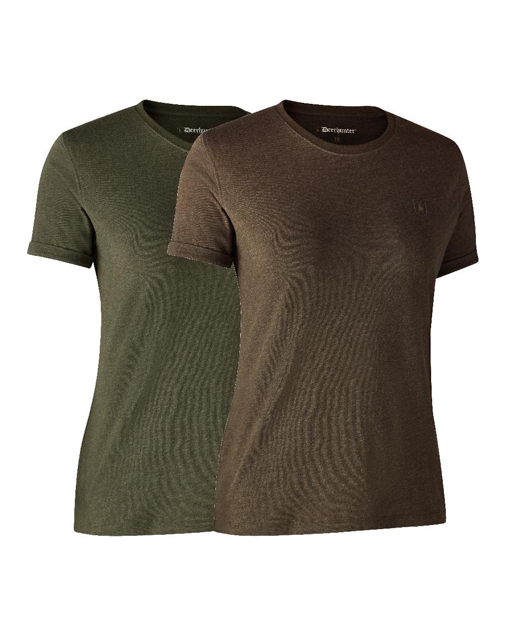 Deerhunter Ladies Basic 2-Pack T-Shirt - Image 13