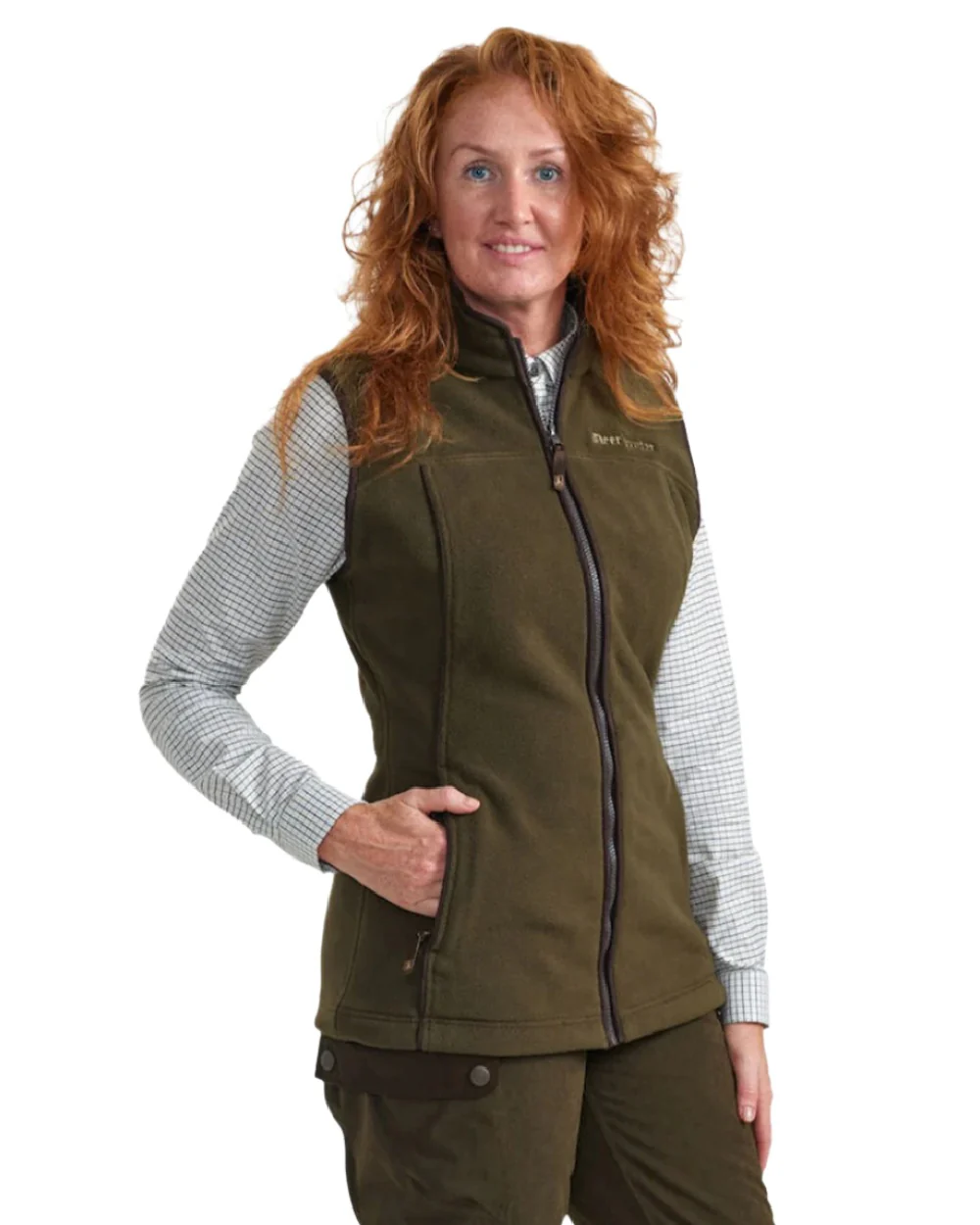 Deerhunter Lady Eagle Fleece Waistcoat - Image 2