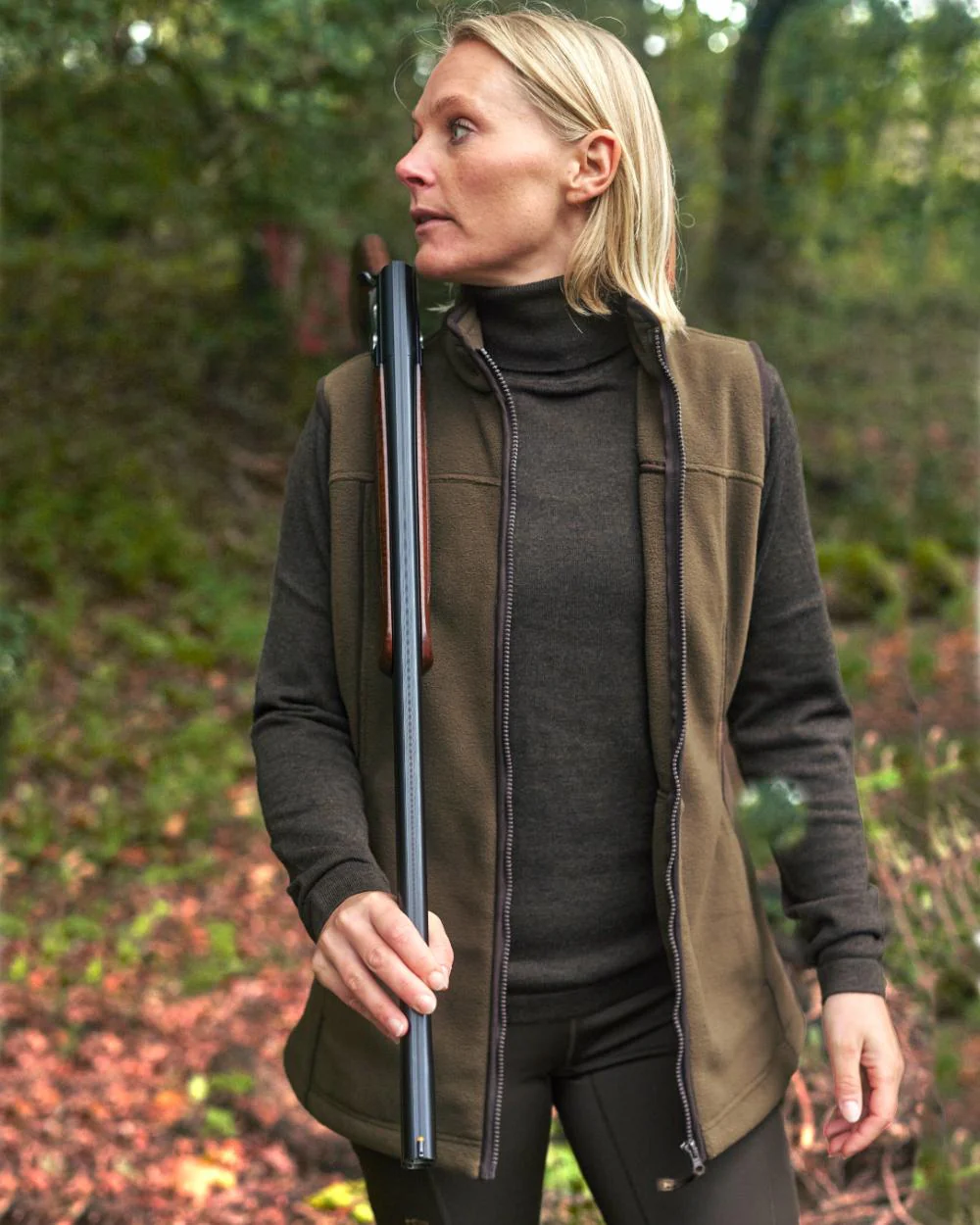 Deerhunter Lady Eagle Fleece Waistcoat - Image 3