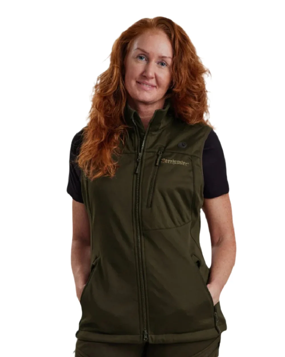 Deerhunter Lady Excape Softshell Waistcoat - Image 2