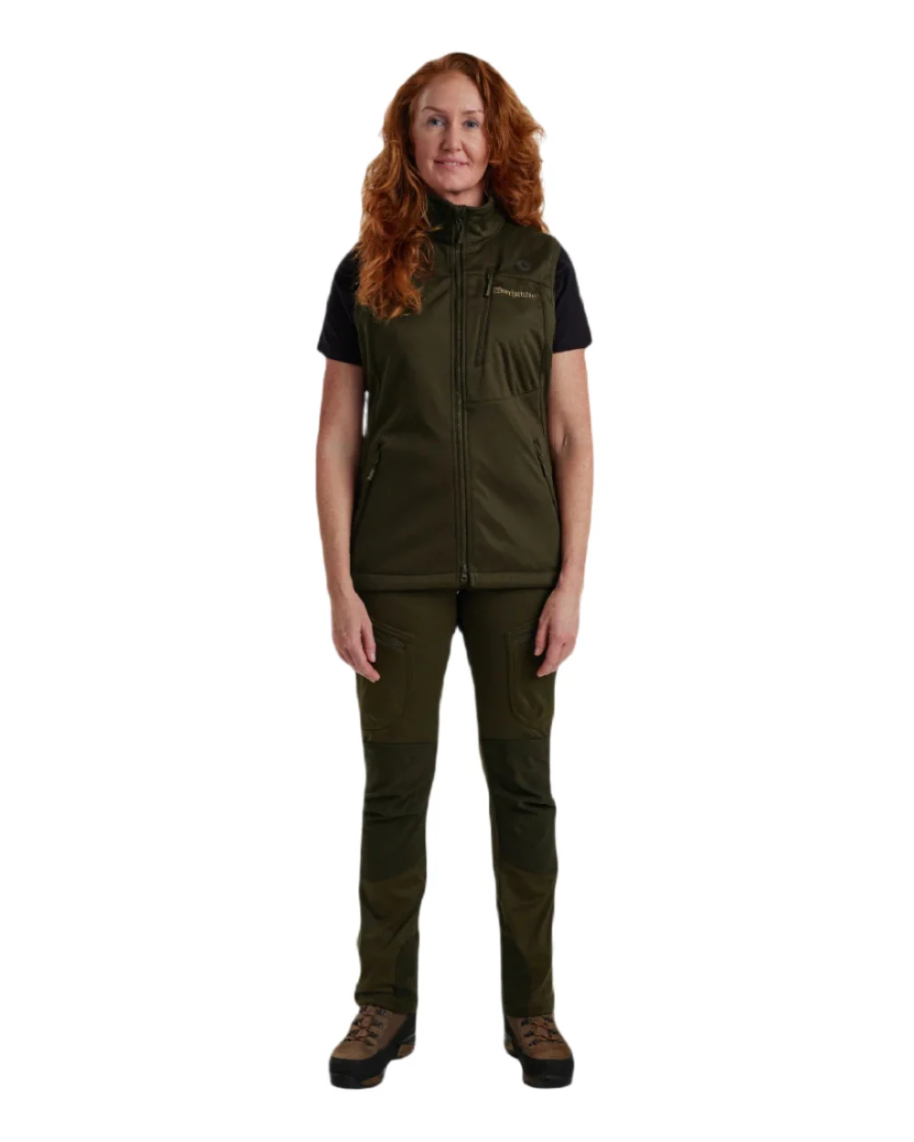 Deerhunter Lady Excape Softshell Waistcoat - Image 3