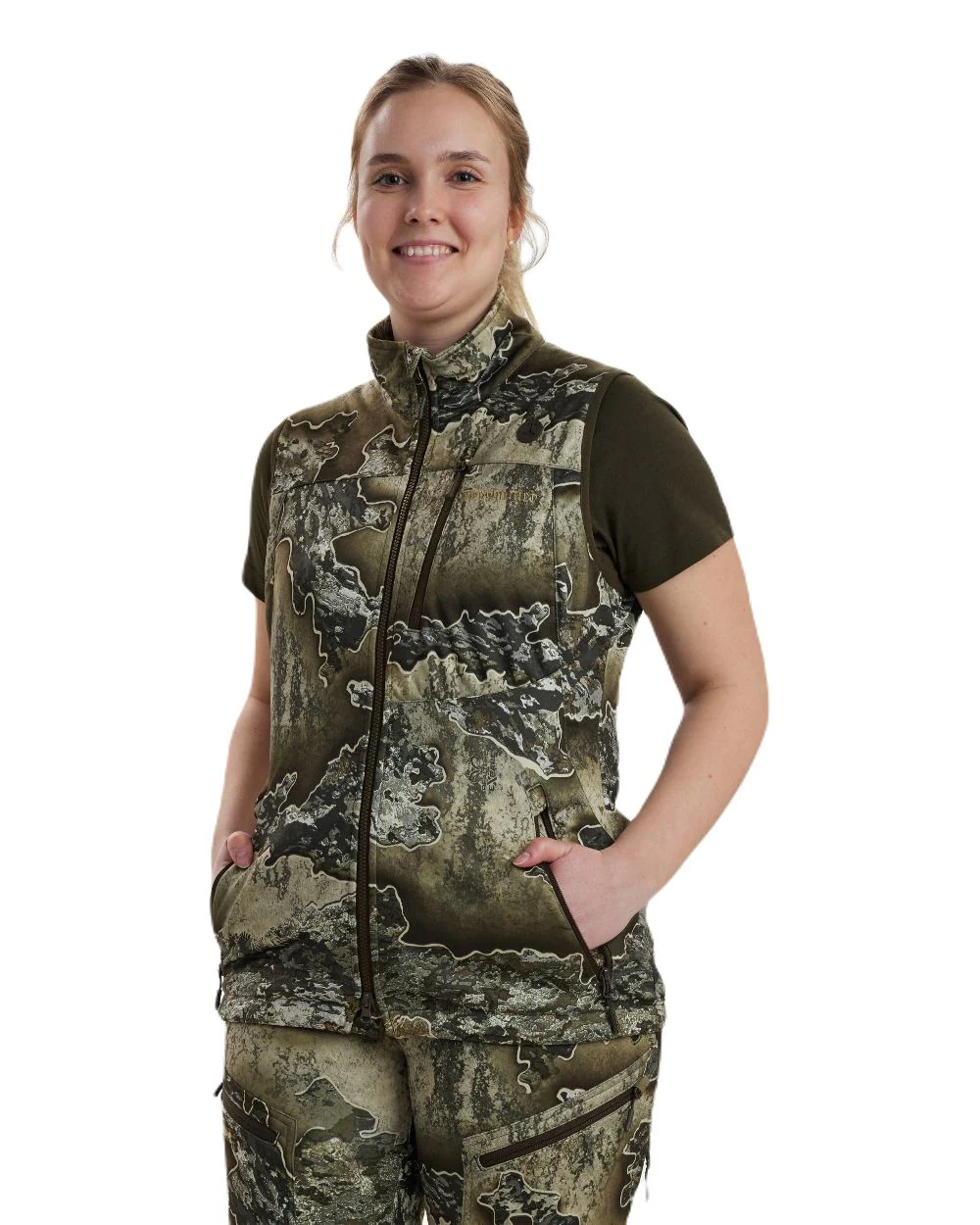 Deerhunter Lady Excape Softshell Waistcoat - Image 7
