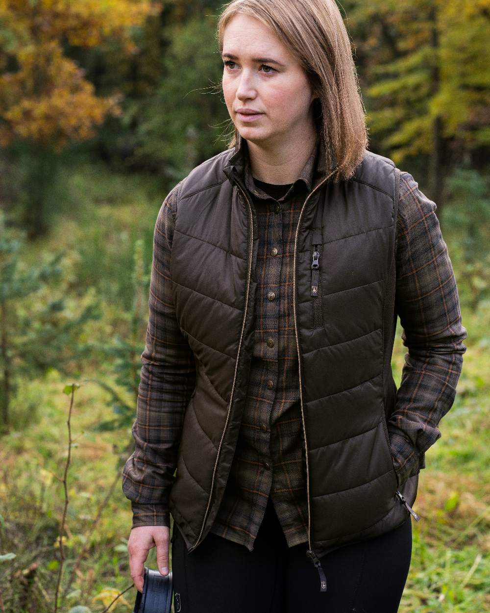 Deerhunter Lady Heat Padded Waistcoat - Image 6