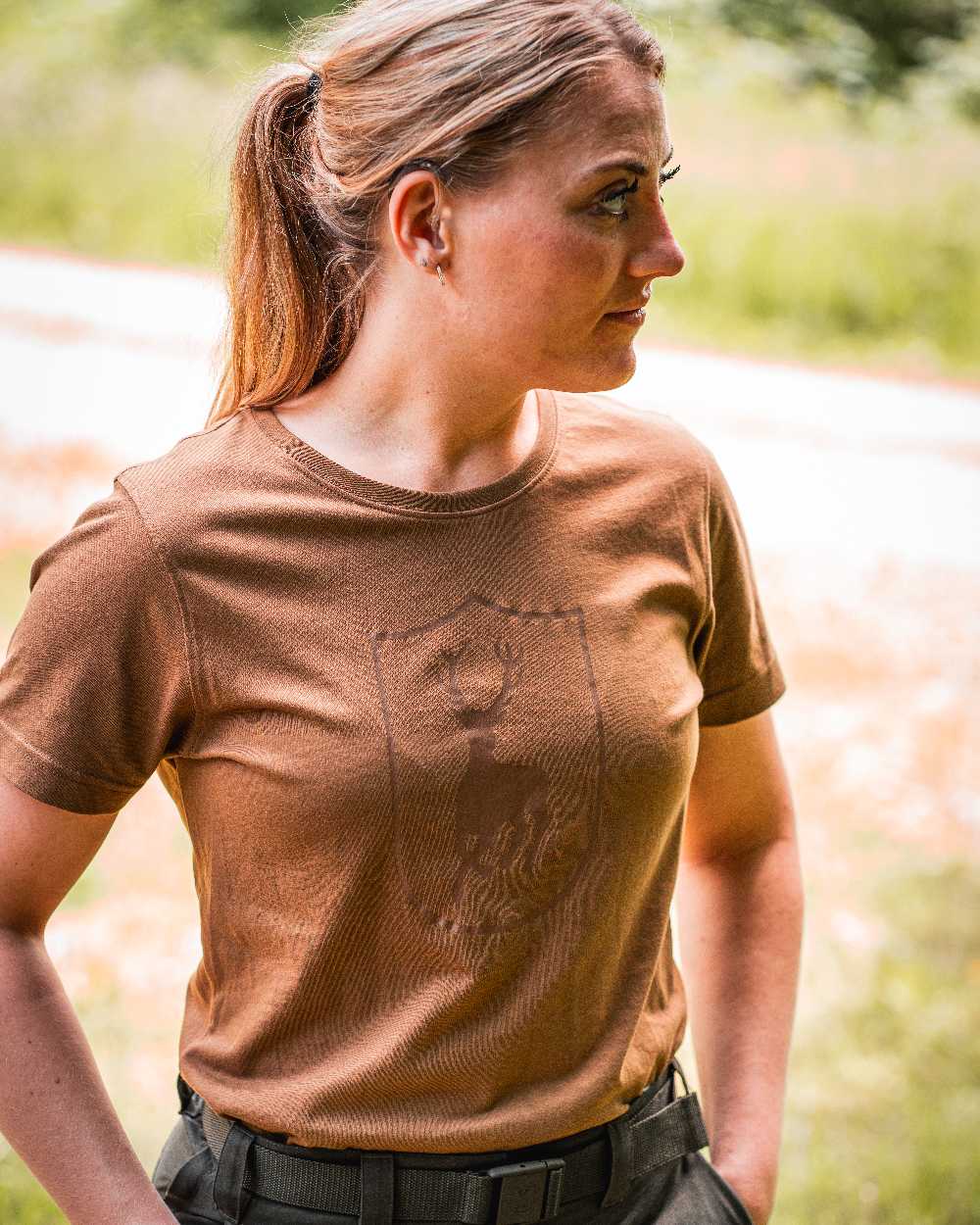 Deerhunter Lady Logo T-Shirt - Image 3