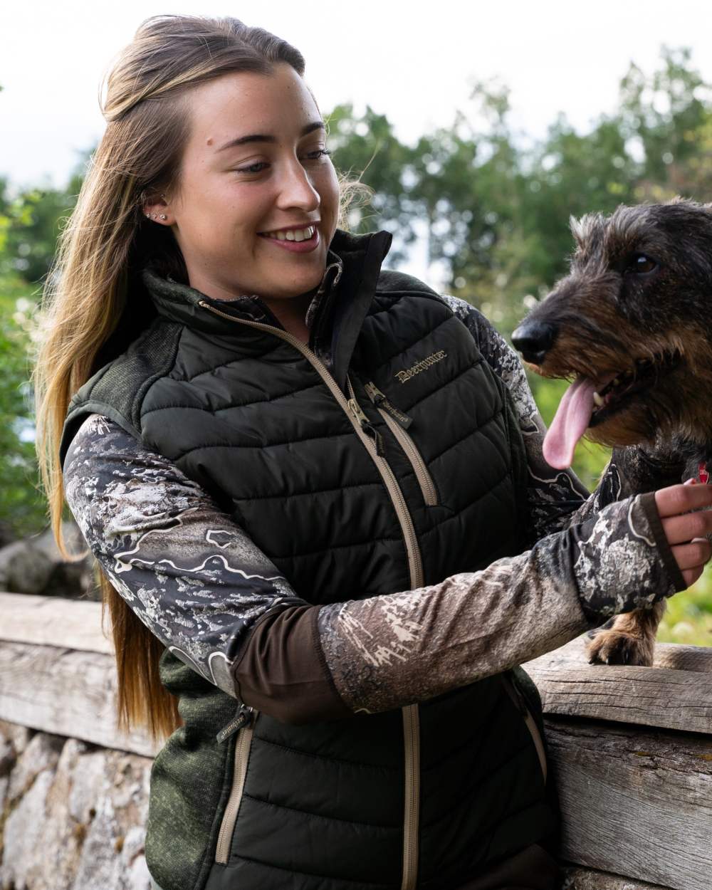 Deerhunter Lady Moor Padded Waistcoat - Image 2
