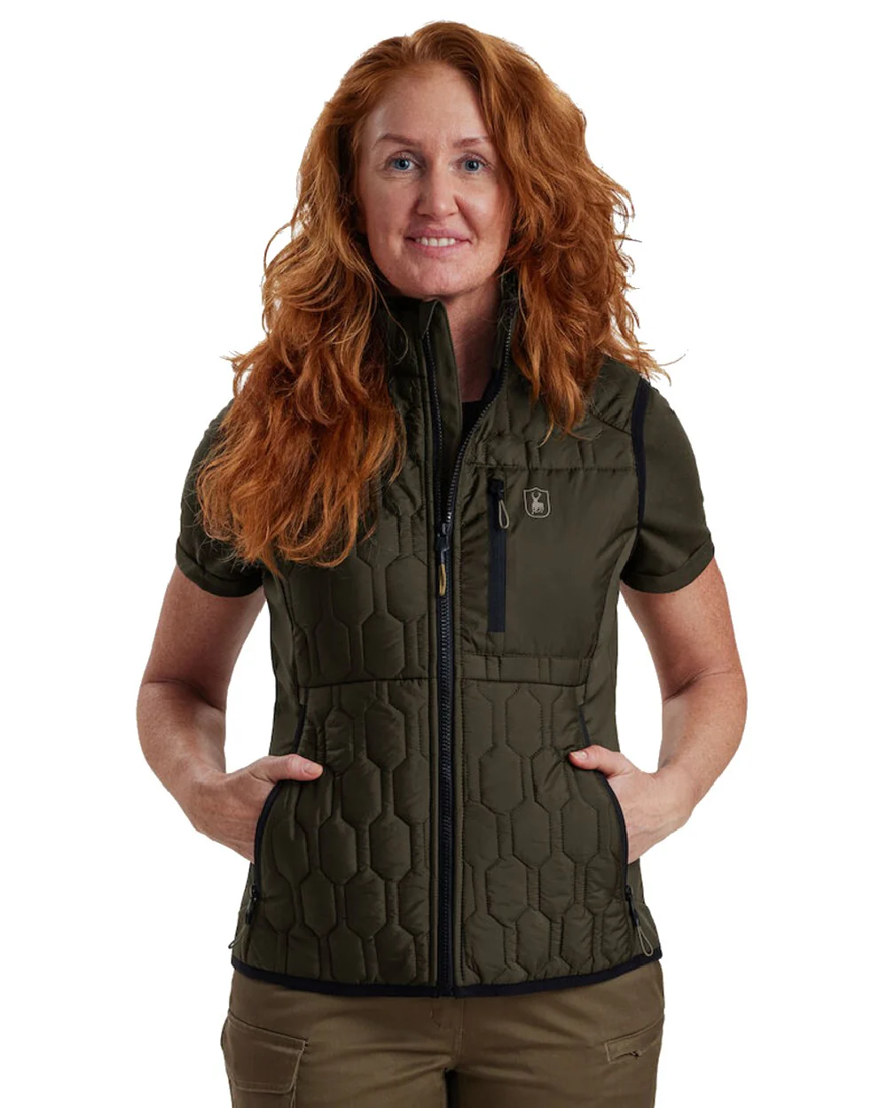 Deerhunter Lady Mossdale Quilted Waistcoat - Image 2