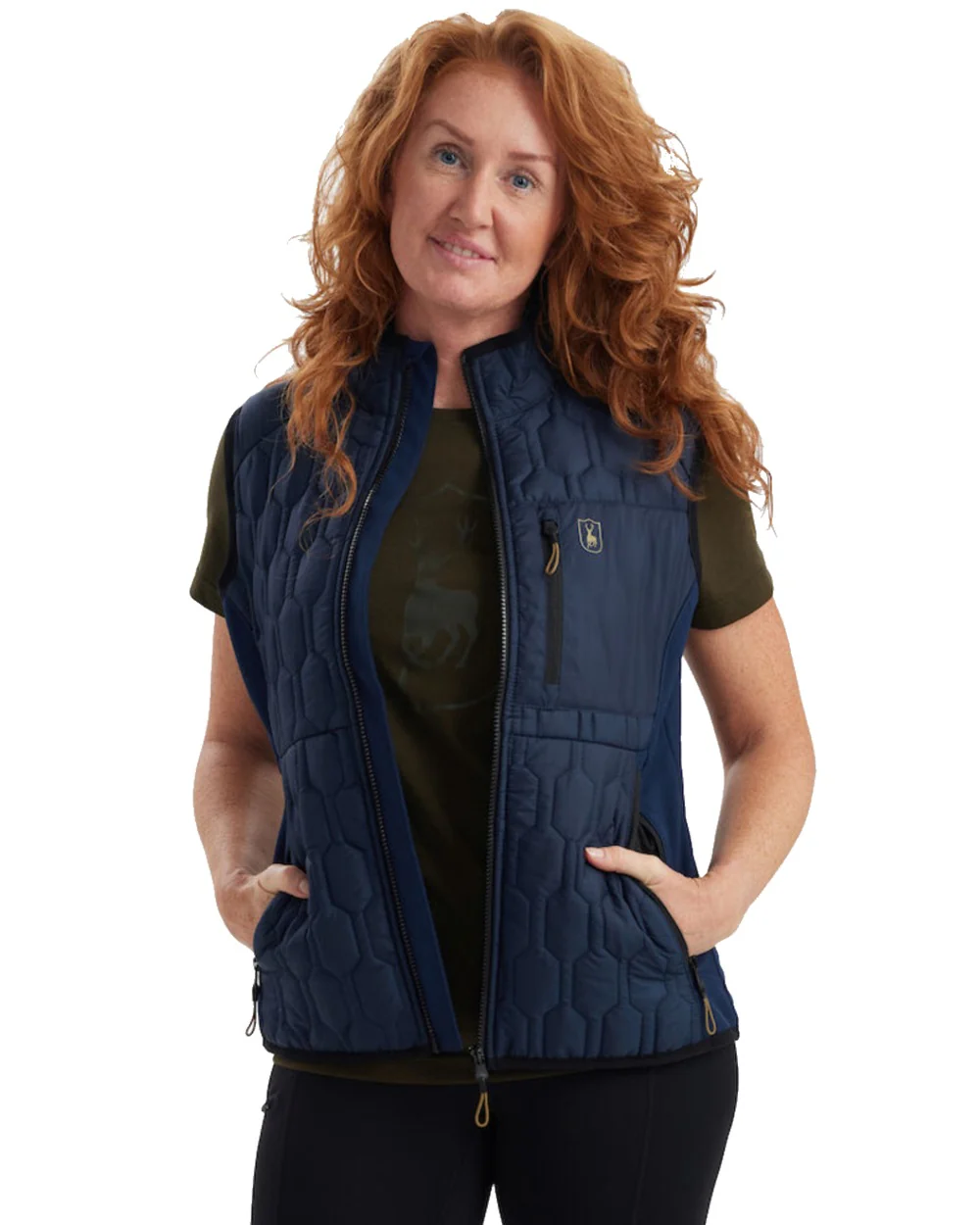 Deerhunter Lady Mossdale Quilted Waistcoat Clearance - Image 2