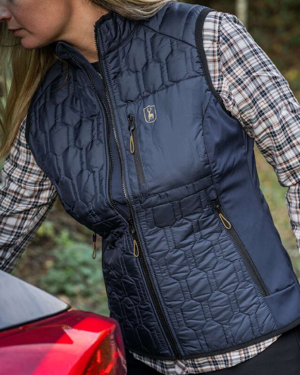 Deerhunter Lady Mossdale Quilted Waistcoat Clearance - Image 3