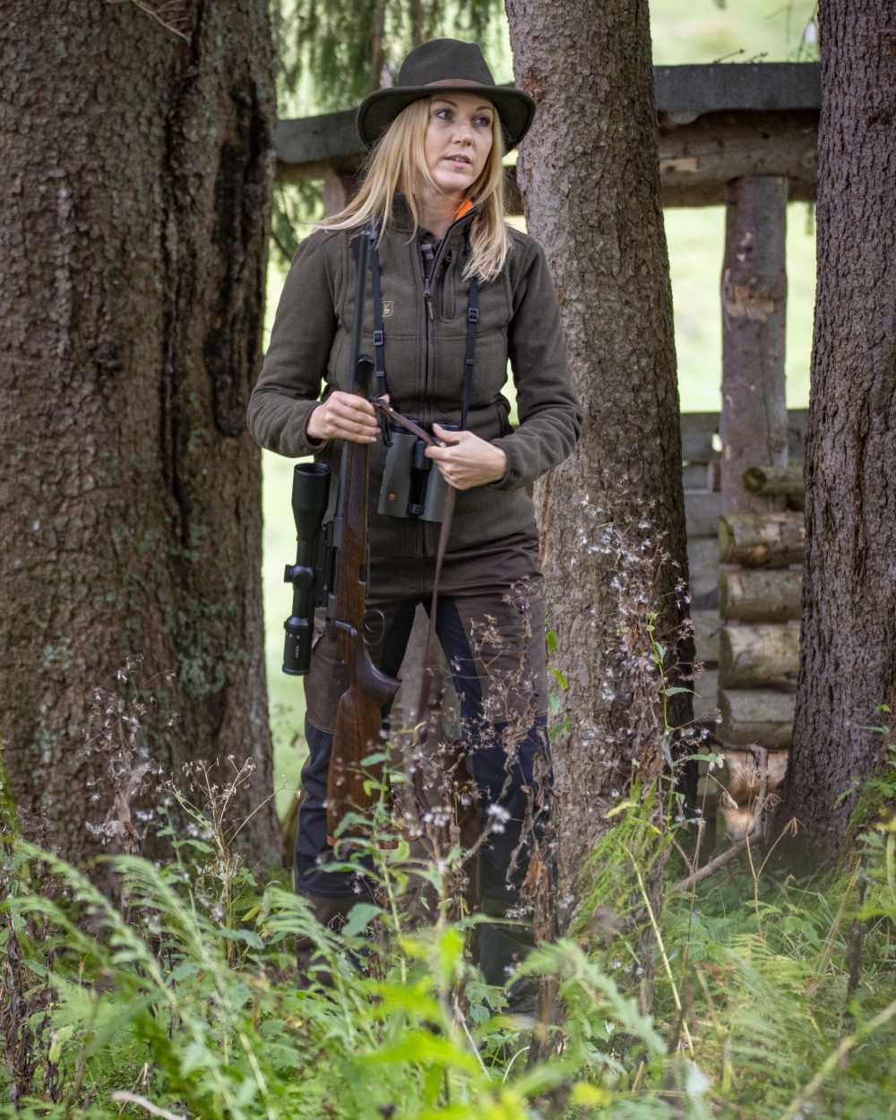 Deerhunter Lady Pam Reversible Bonded Fleece Jacket - Image 12