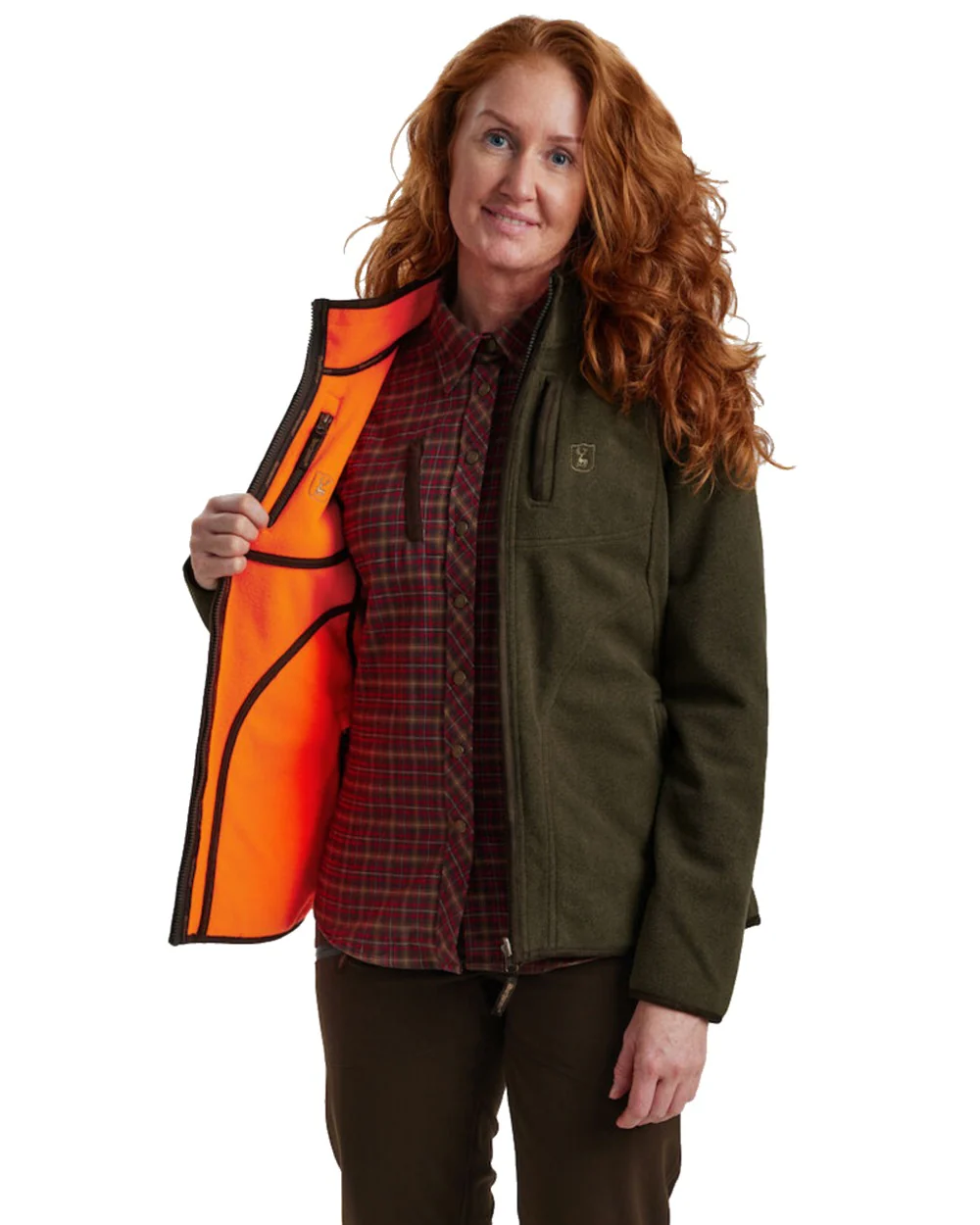 Deerhunter Lady Pam Reversible Bonded Fleece Jacket - Image 3