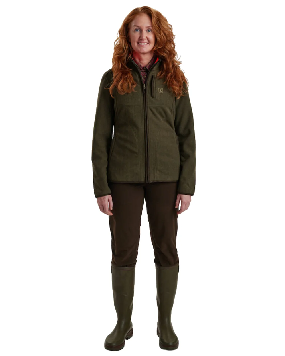 Deerhunter Lady Pam Reversible Bonded Fleece Jacket - Image 5