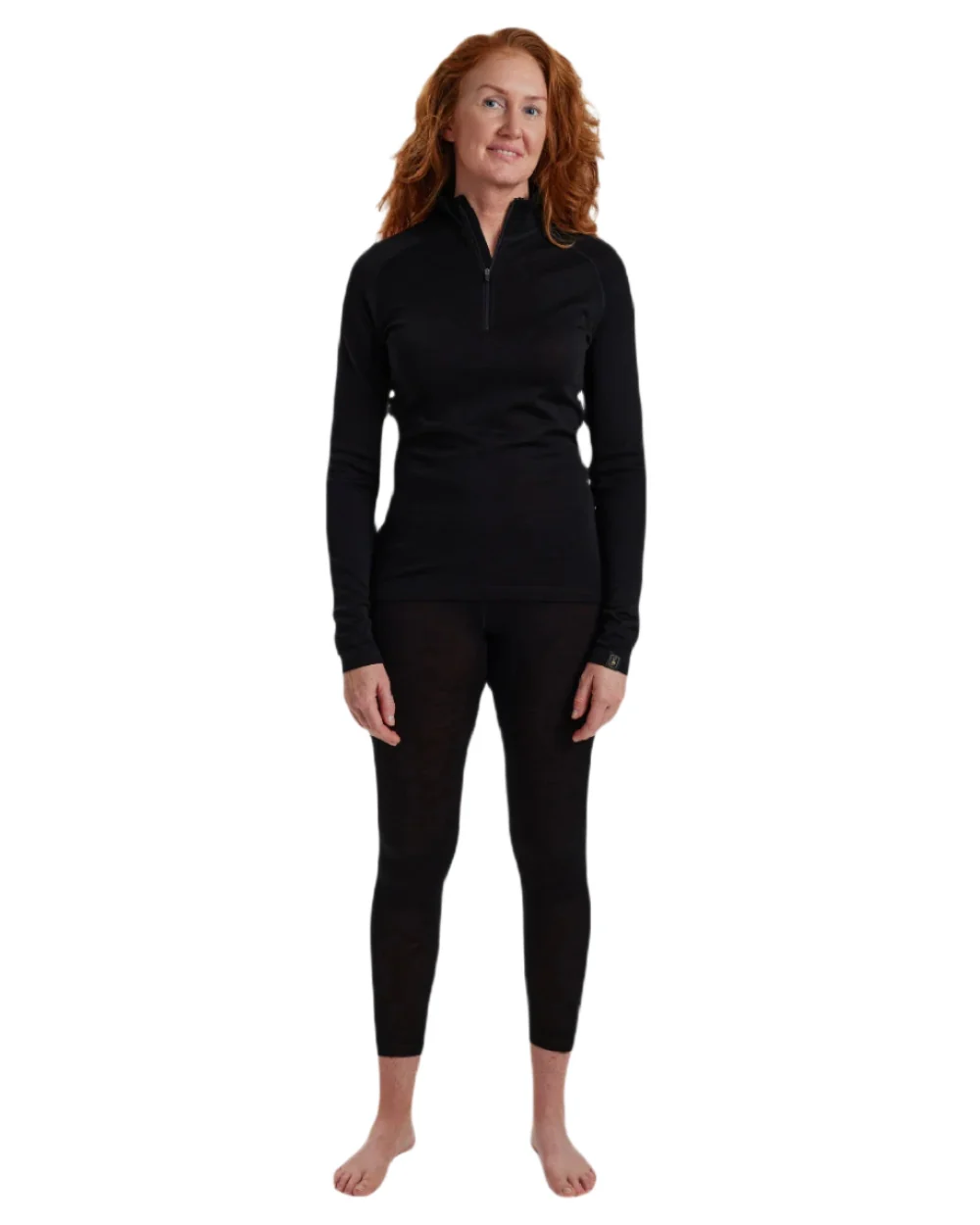 Deerhunter Lady Quinn Merino Half Zip Undershirt - Image 3