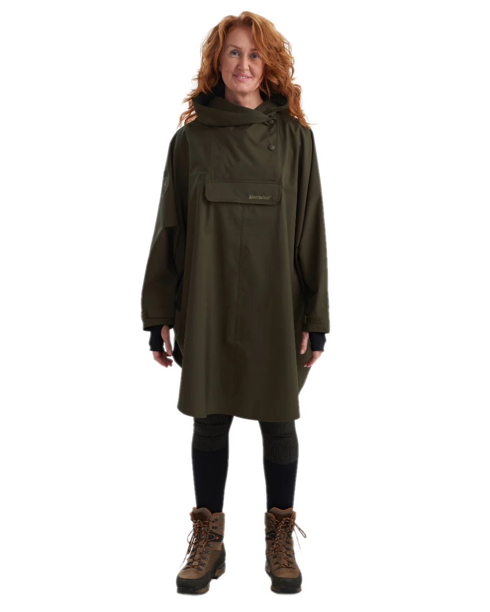 Deerhunter Ladies Waterproof Rain Poncho - Image 4