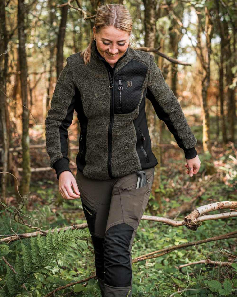 Deerhunter Lady Roja Fiber Pile Jacket - Image 2