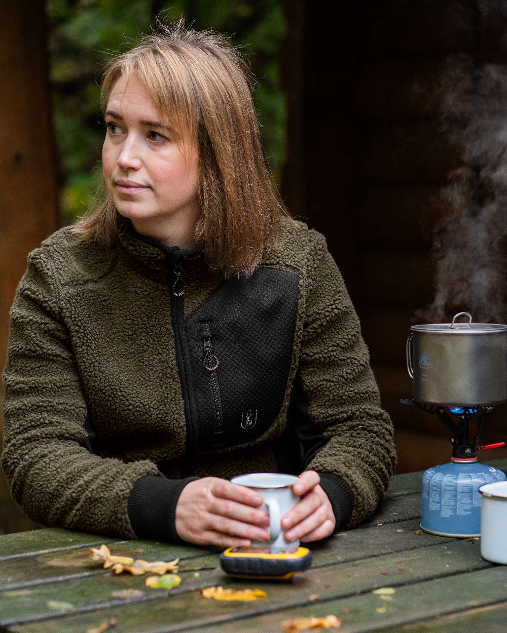 Deerhunter Lady Roja Fiber Pile Jacket - Image 9