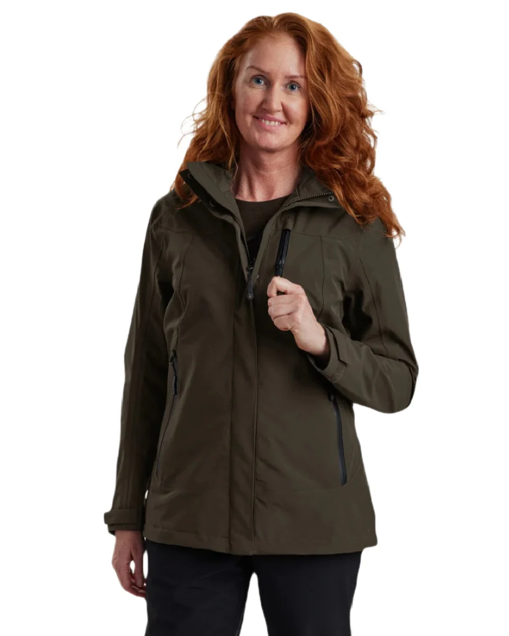 Deerhunter Lady Sarek Shell Jacket with Hood - Image 2