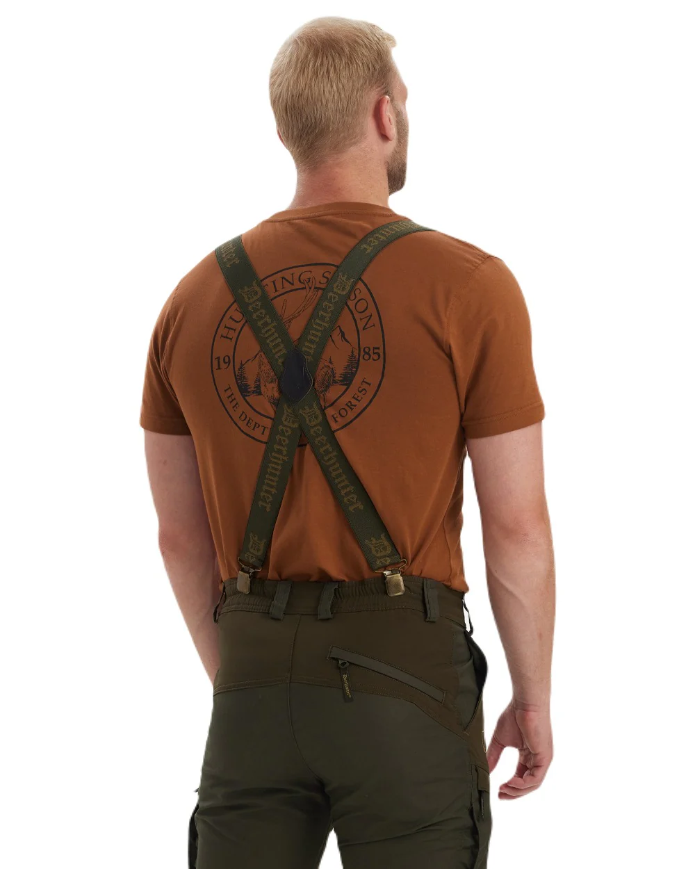 Deerhunter Logo Braces with Clips - Image 4
