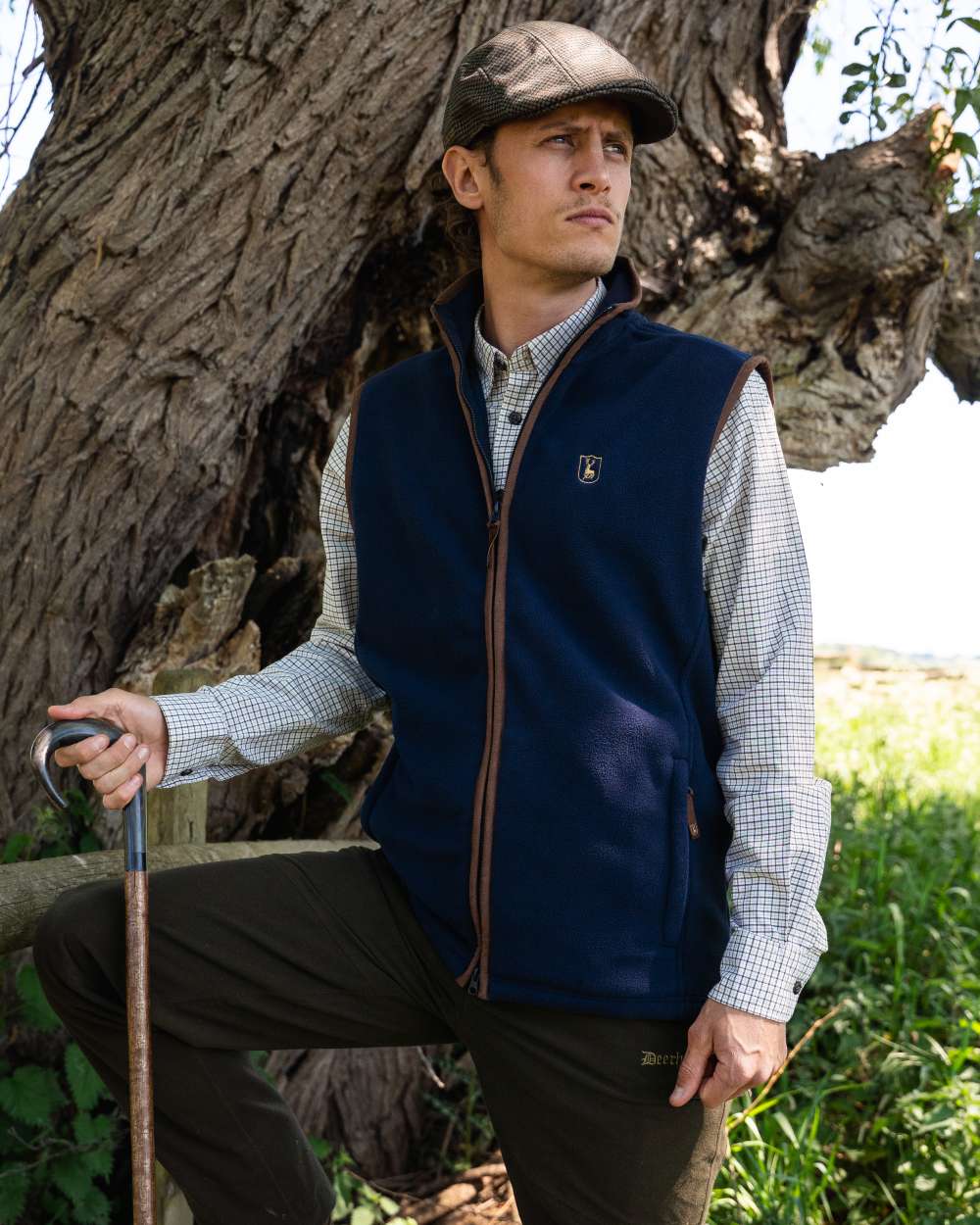 Deerhunter Cumbria Fleece Waistcoat - Image 3