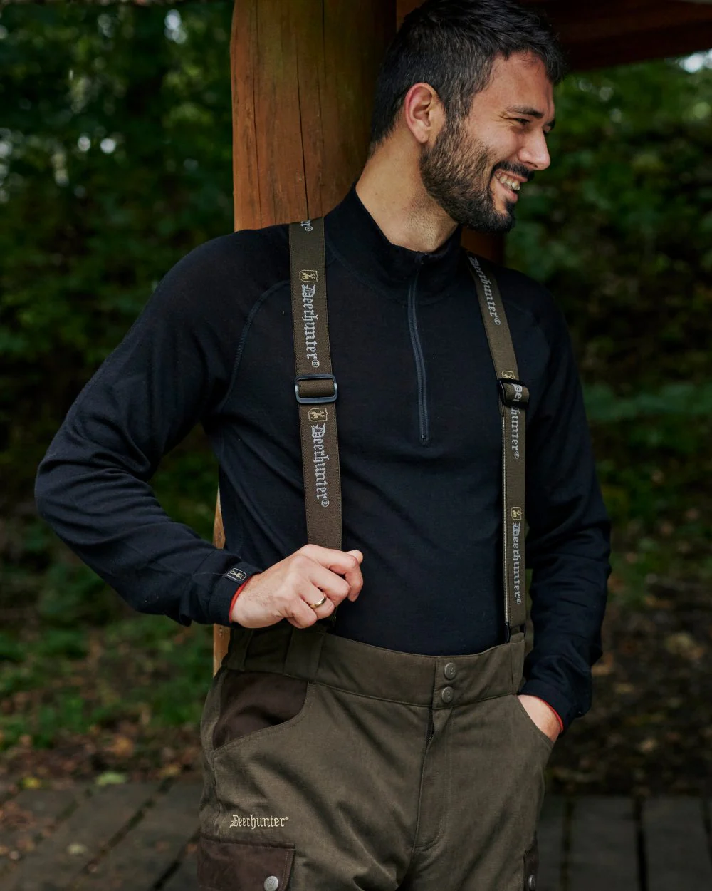 Deerhunter Quinn Merino Half Zip Undershirt - Image 3