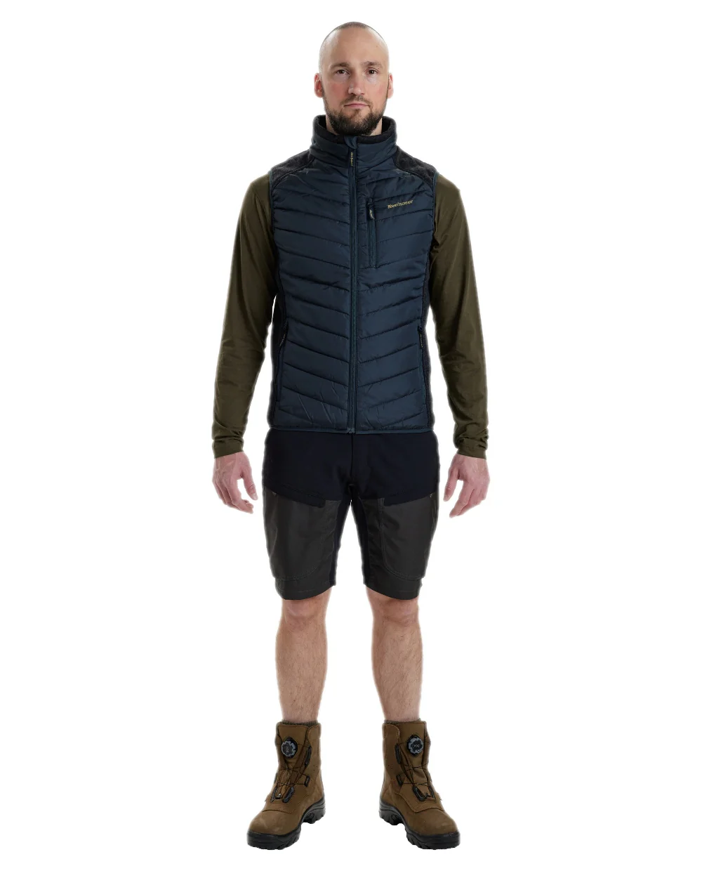 Deerhunter Moor Padded Waistcoat with Knit - Image 13