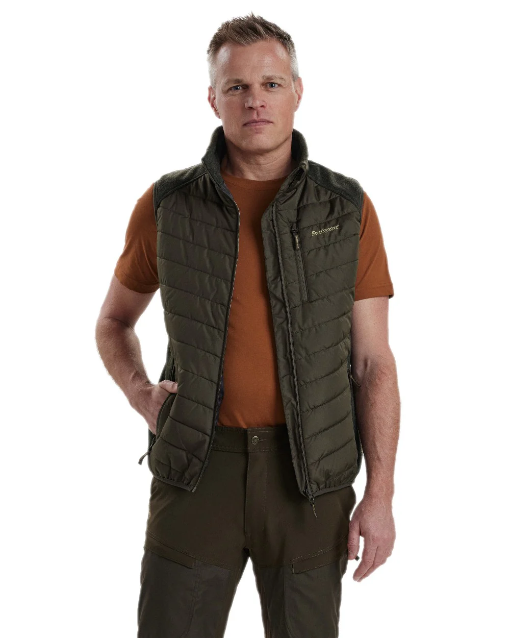 Deerhunter Moor Padded Waistcoat with Knit - Image 18