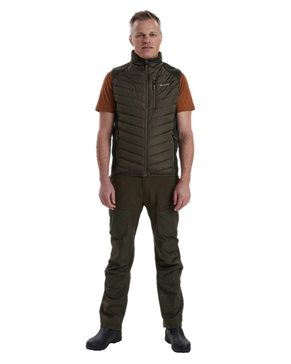Deerhunter Moor Padded Waistcoat with Knit - Image 19