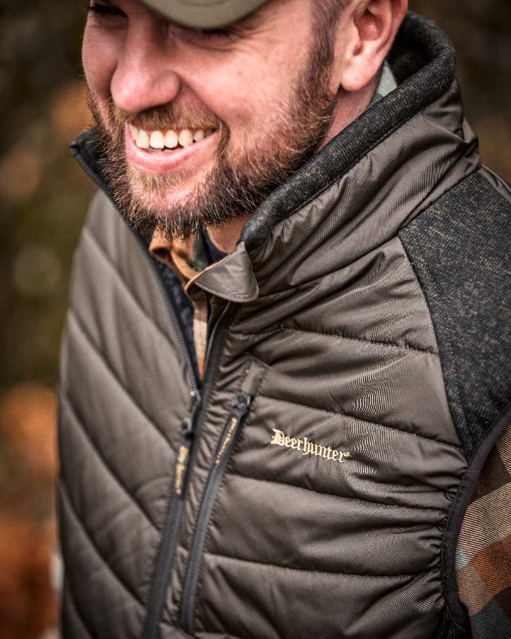 Deerhunter Moor Padded Waistcoat with Knit - Image 2