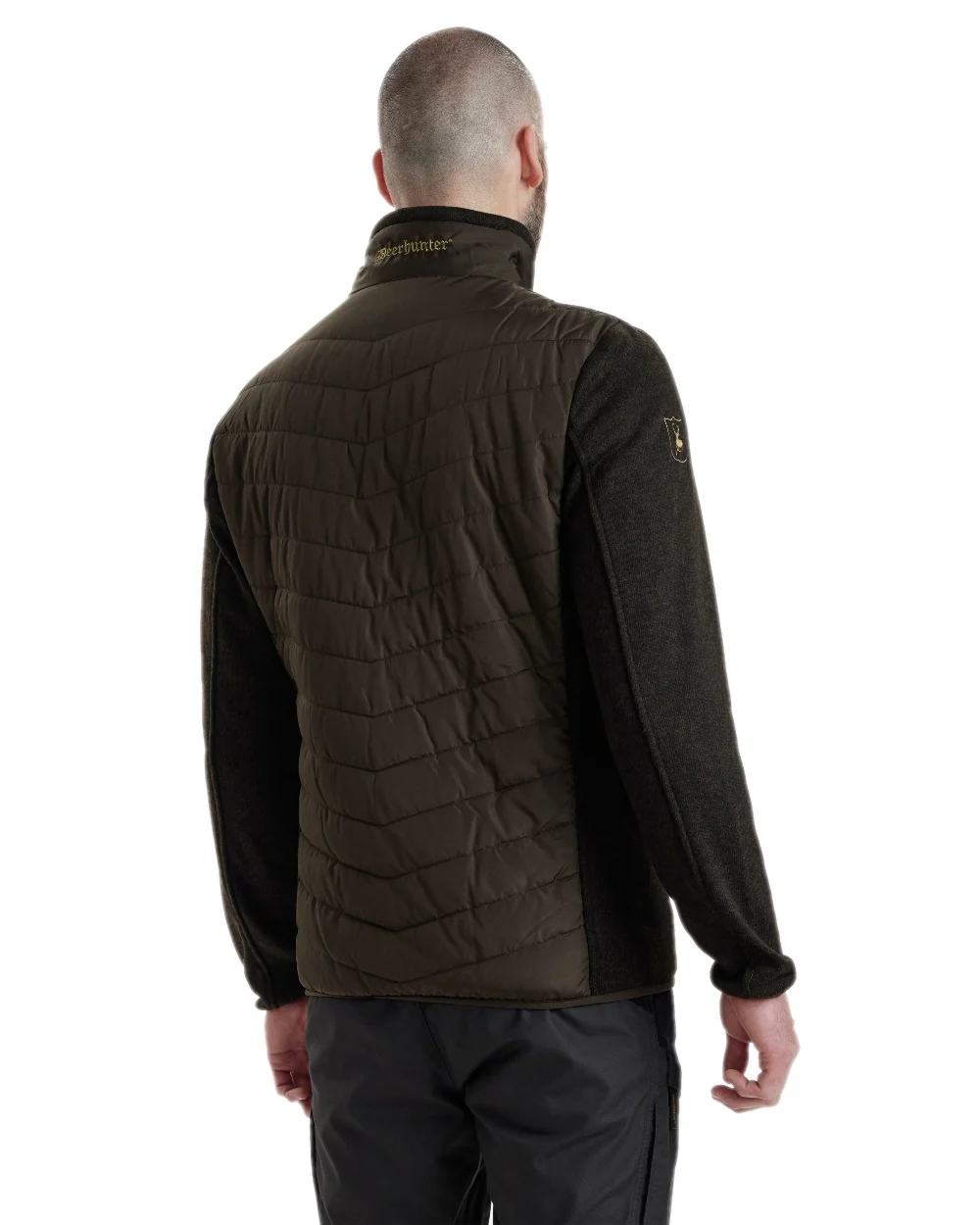 Deerhunter Moor Padded Jacket with Knitted Sleeves - Image 10