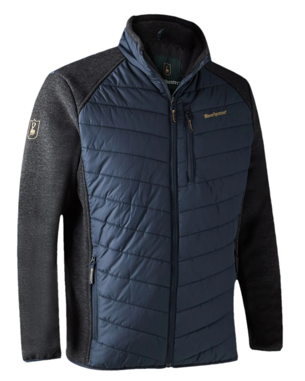 Deerhunter Moor Padded Jacket with Knitted Sleeves - Image 11