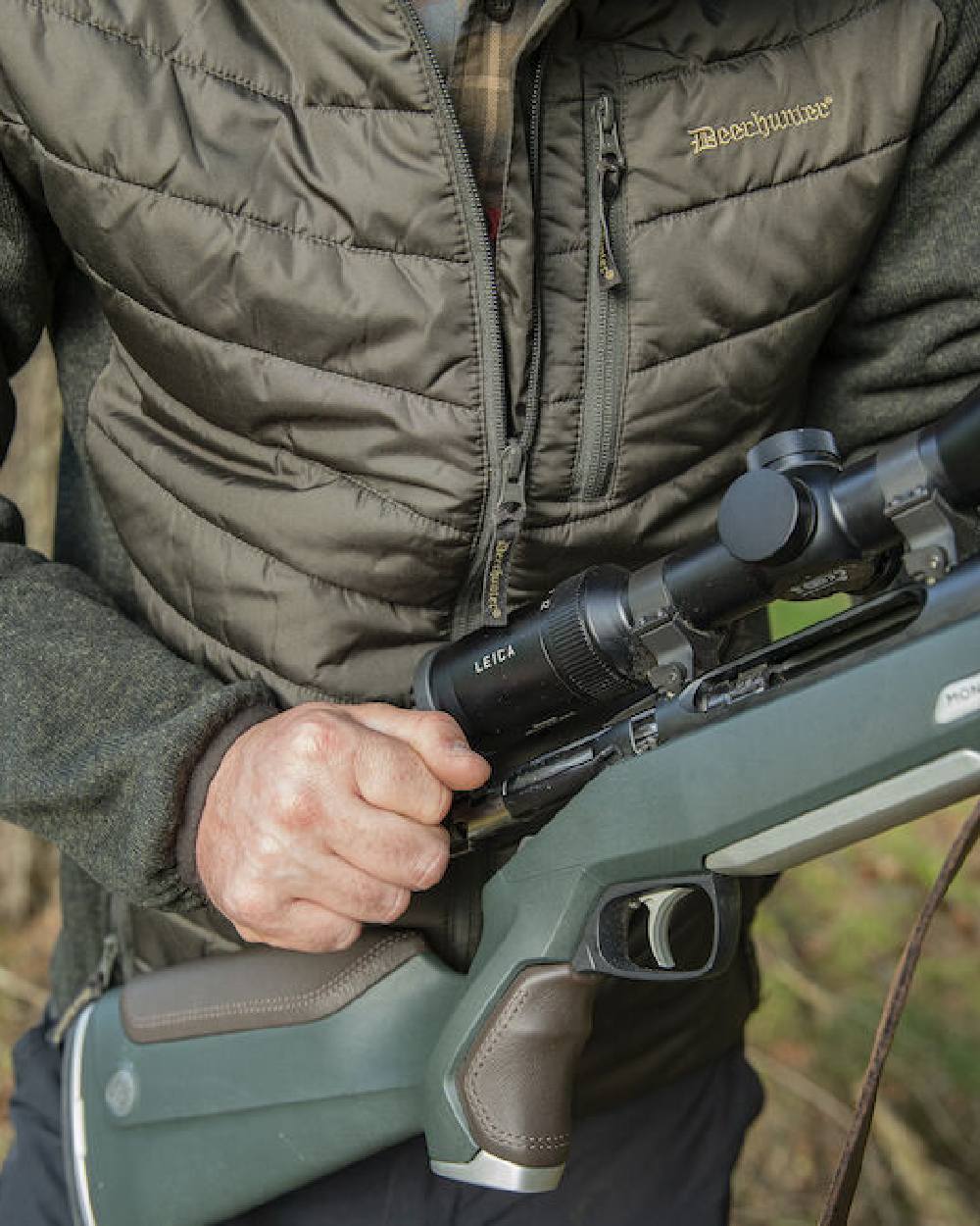 Deerhunter Moor Padded Jacket with Knitted Sleeves - Image 19