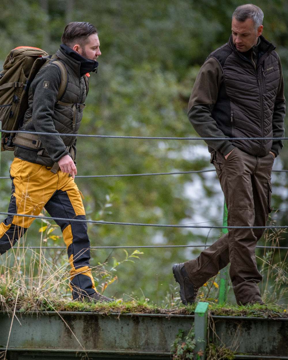 Deerhunter Moor Padded Jacket with Knitted Sleeves - Image 5