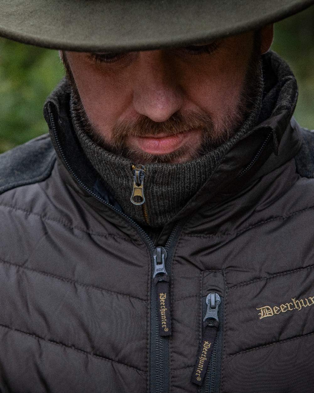 Deerhunter Moor Padded Jacket with Knitted Sleeves - Image 6