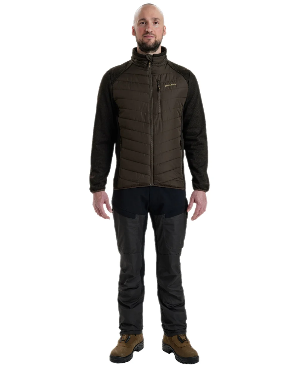 Deerhunter Moor Padded Jacket with Knitted Sleeves - Image 7
