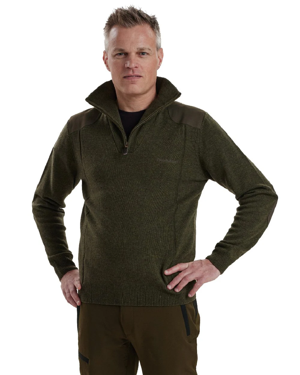 Deerhunter Sheffield Zip Neck Sweater - Image 14