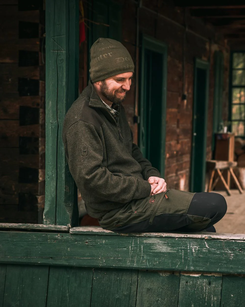 Deerhunter Sheffield Zip Neck Sweater - Image 8