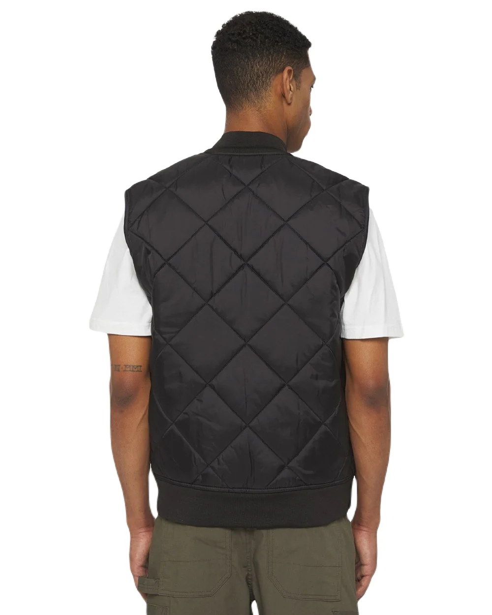 Dickies Mens Diamond Quilted Gilet - Image 4