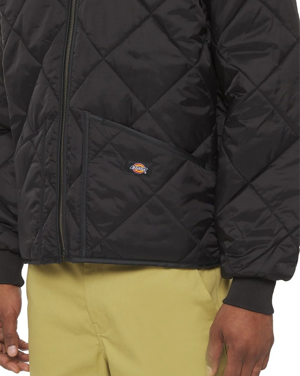 Dickies Mens Diamond Quilted Nylon Jacket - Image 6