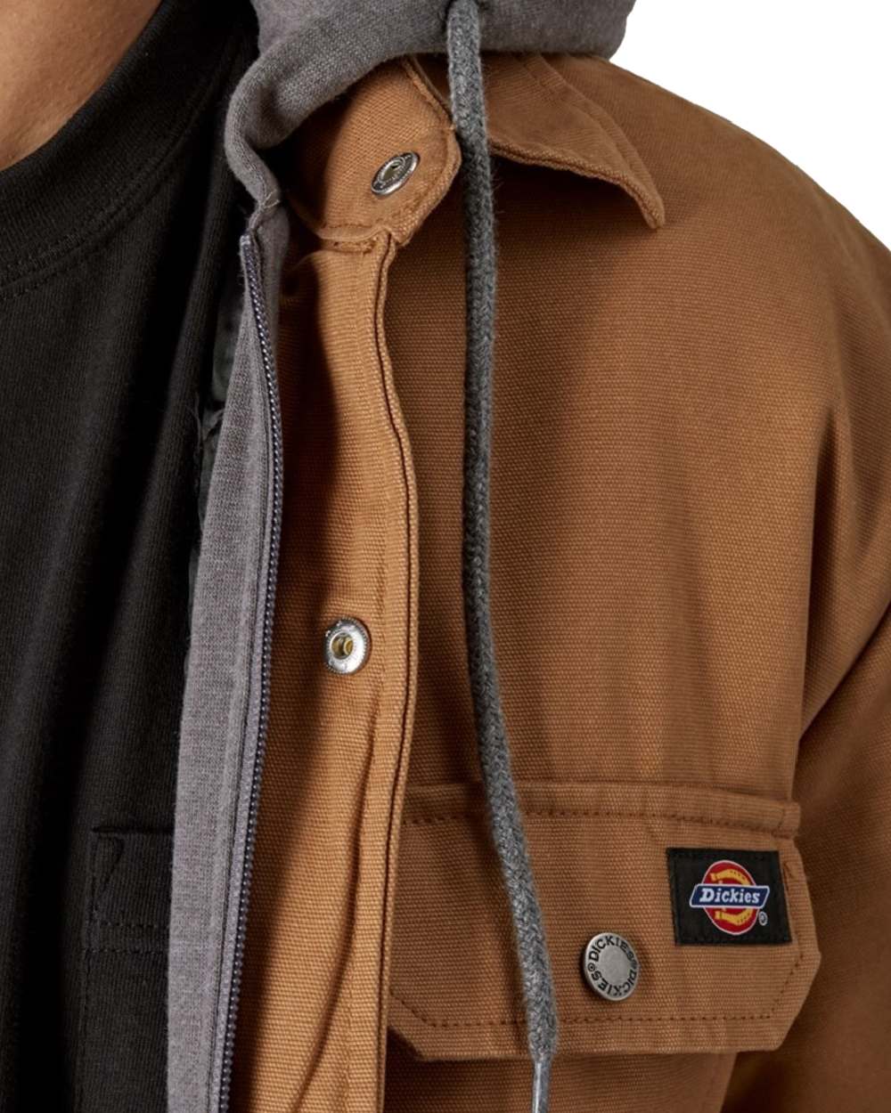Dickies Mens Duck Shirt Jacket - Image 4