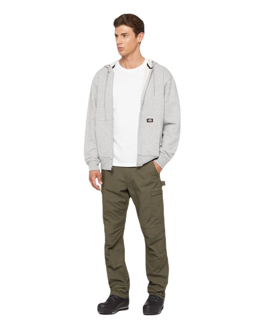 Dickies Mens Everyday Full Zip Fleece Hoodie - Image 8
