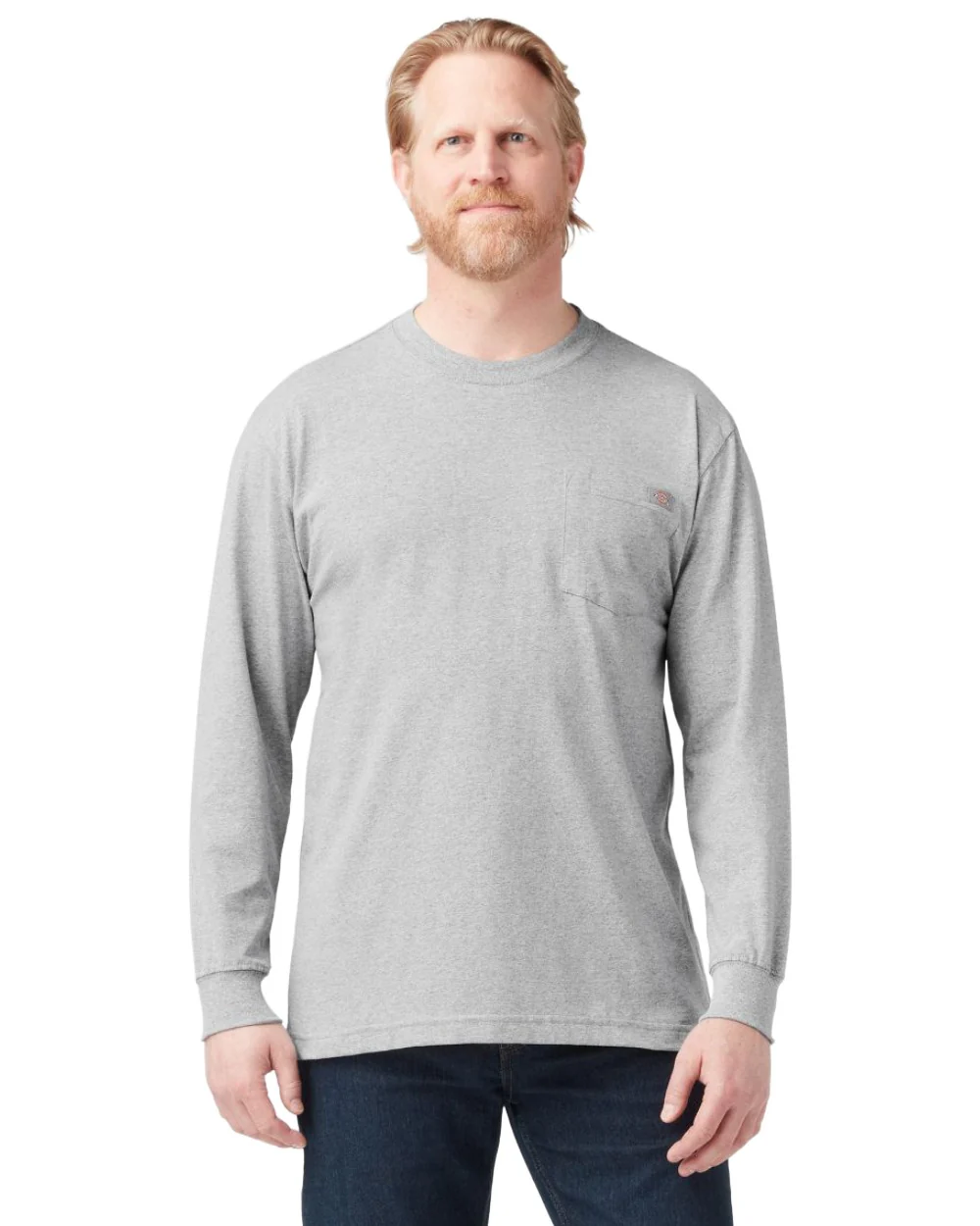Dickies Mens Long Sleeve Pocket T-Shirt - Image 2