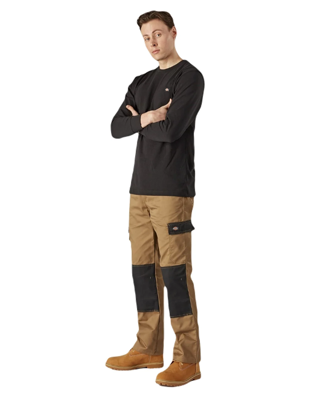 Dickies Mens Long Sleeve Pocket T-Shirt - Image 5