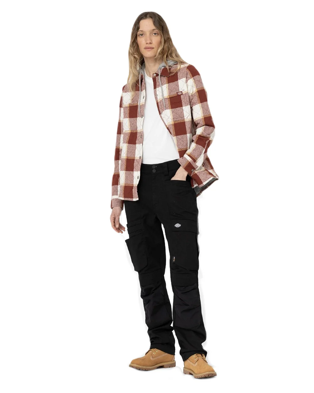 Dickies Womens Flannel Shirt Jacket - Image 10