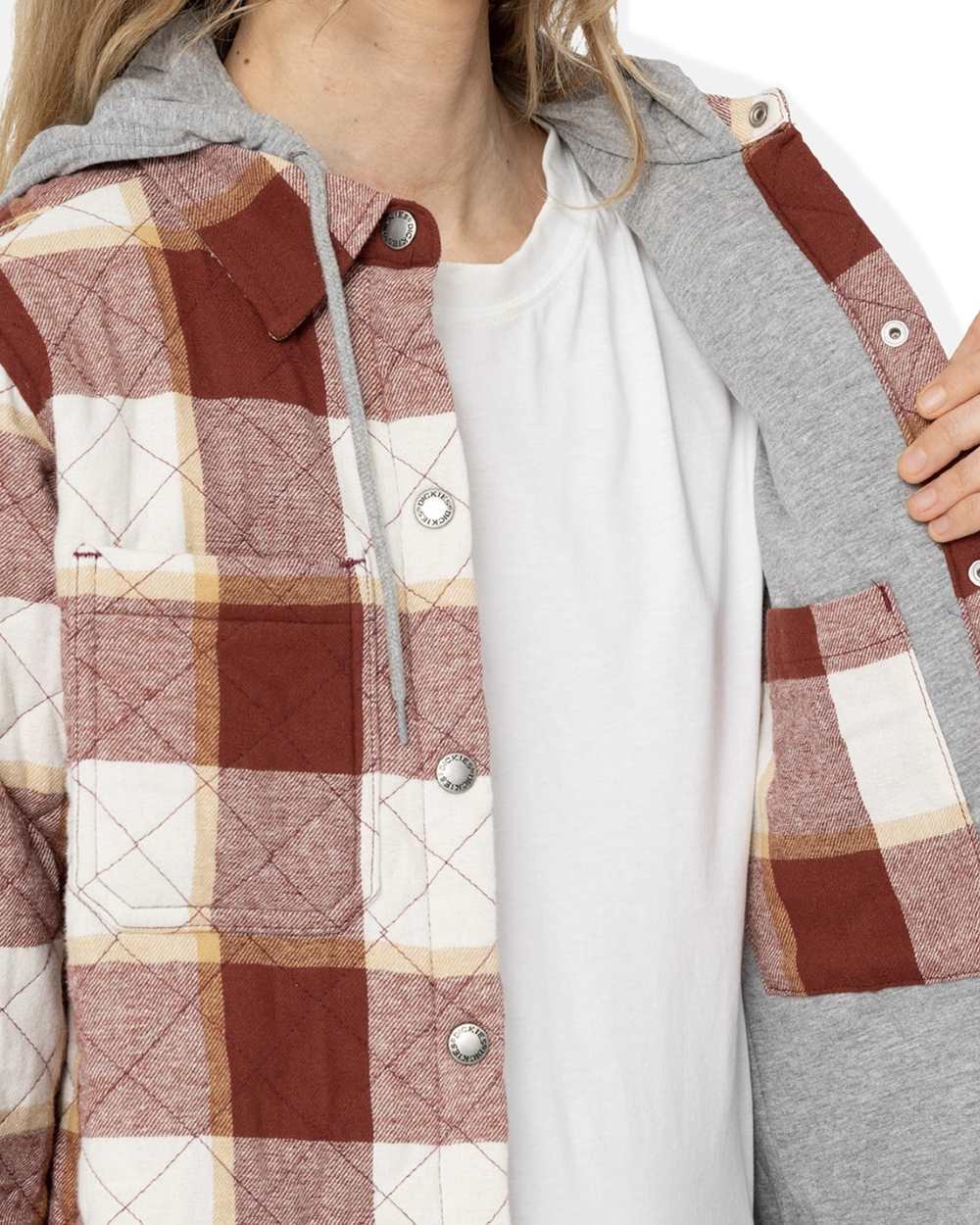 Dickies Womens Flannel Shirt Jacket - Image 14
