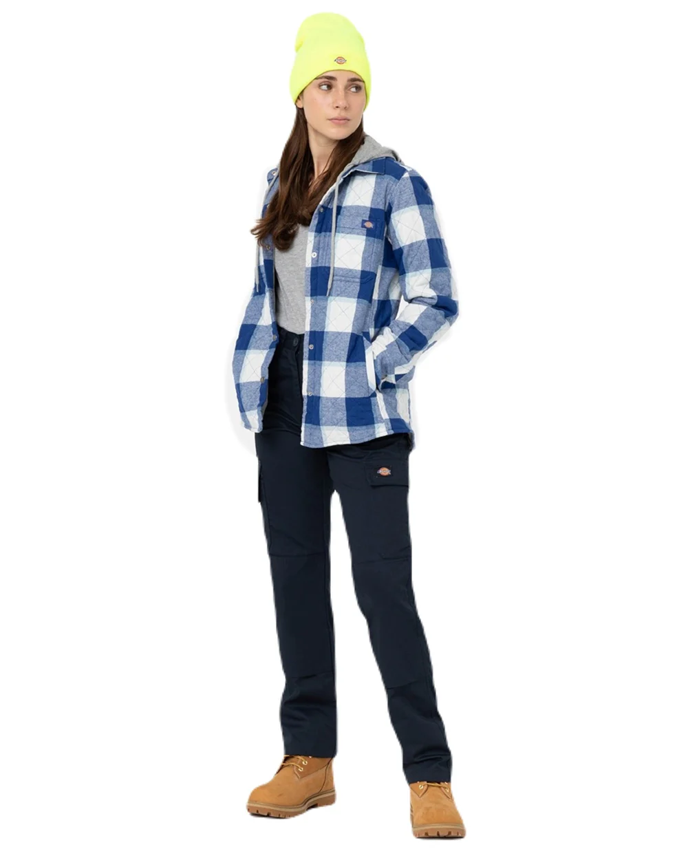 Dickies Womens Flannel Shirt Jacket - Image 4