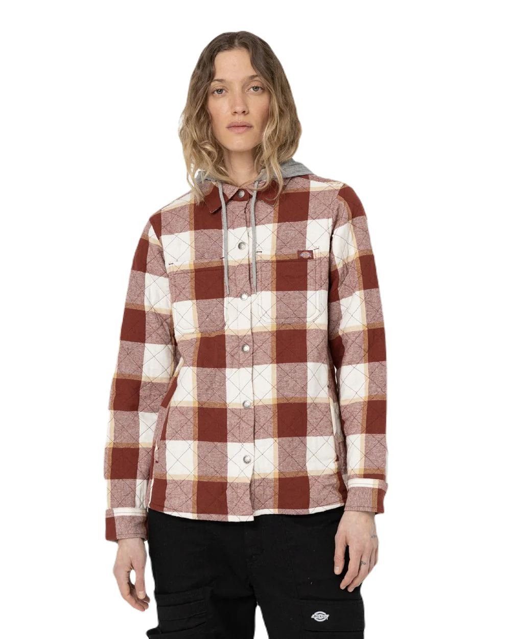 Dickies Womens Flannel Shirt Jacket - Image 9