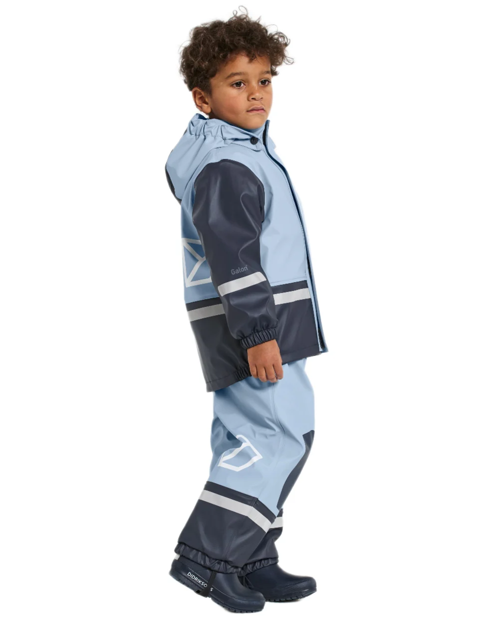 Didriksons Boardman Kids Rain Set Clearance - Image 6