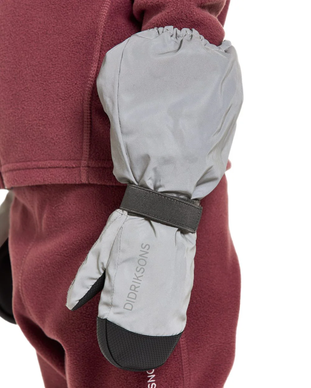 Didriksons Childrens Biggles Reflection Mittens - Image 3