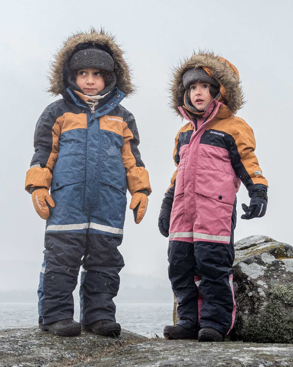 Didriksons Childrens Bjarven Coveralls - Image 11