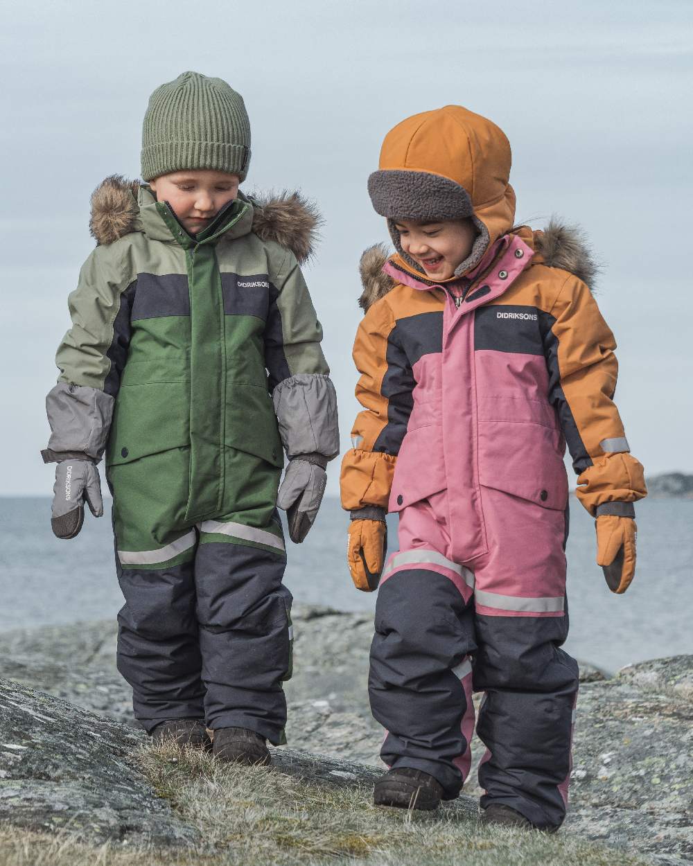 Didriksons Childrens Bjarven Coveralls - Image 2